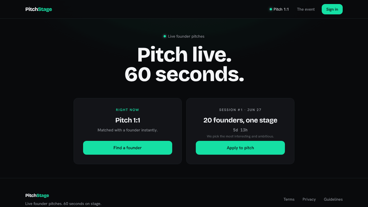 PitchStage