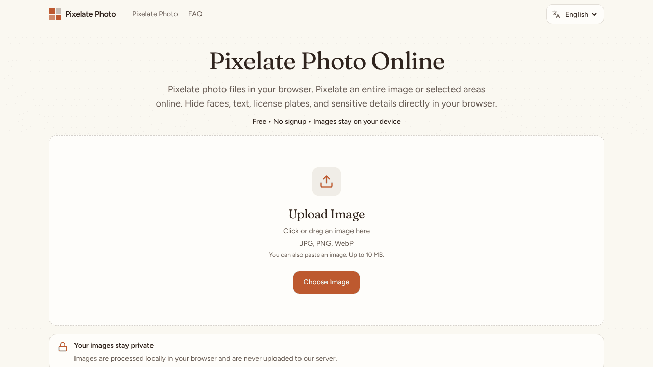 Pixelate Photo