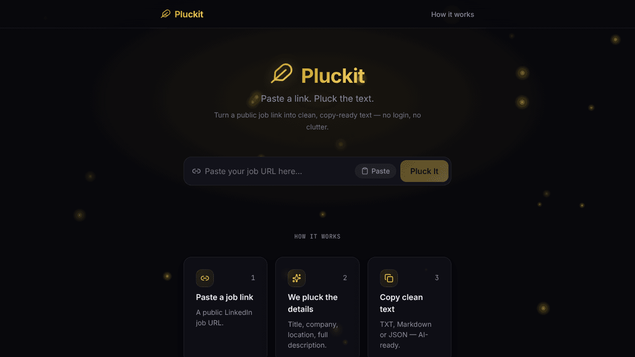 Pluckit