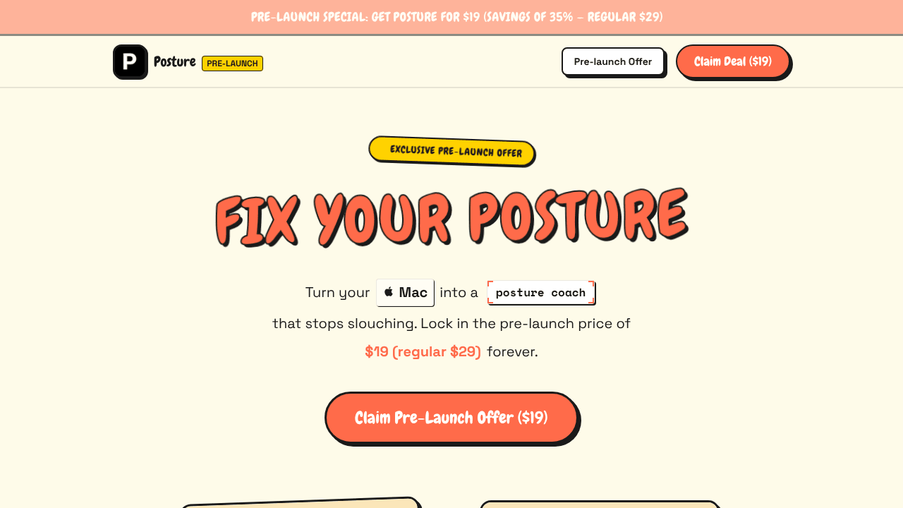 Posture