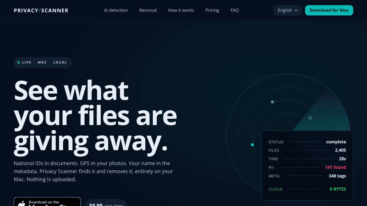 Privacy Scanner