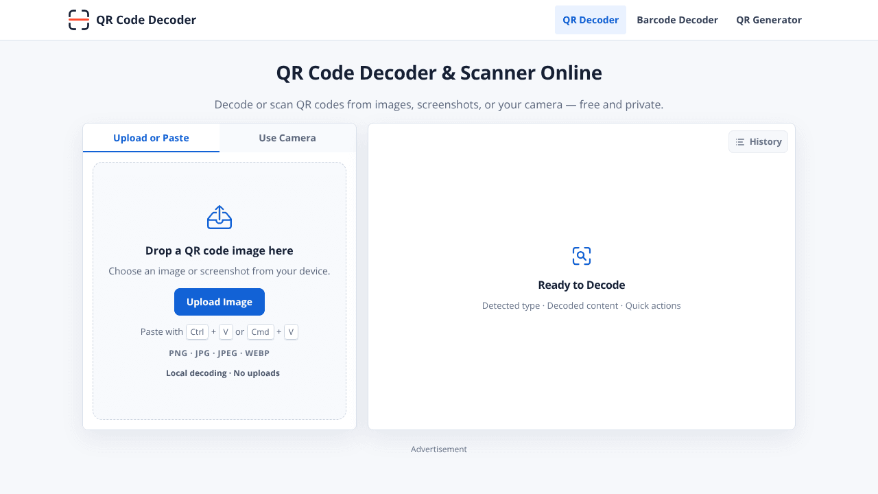 QR Code Decoder