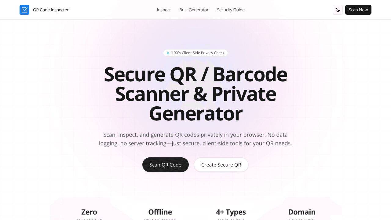 QR Code Inspecter