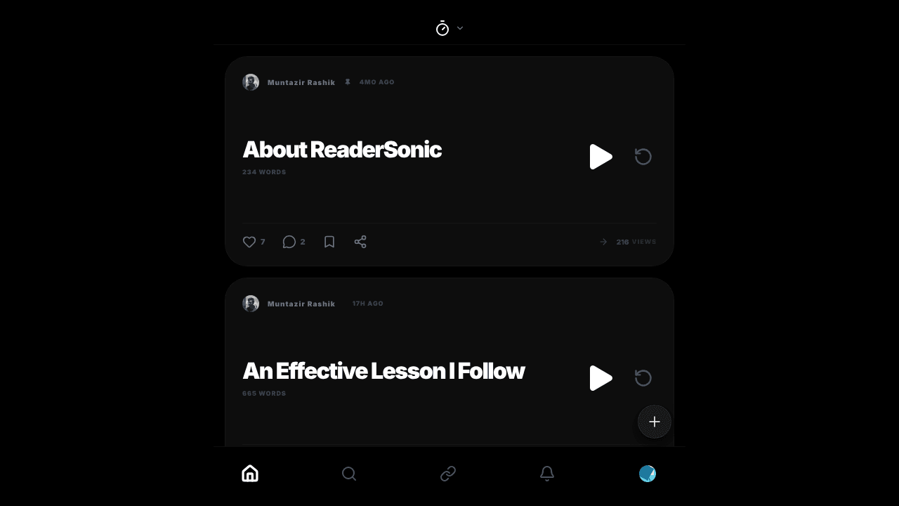 ReaderSonic