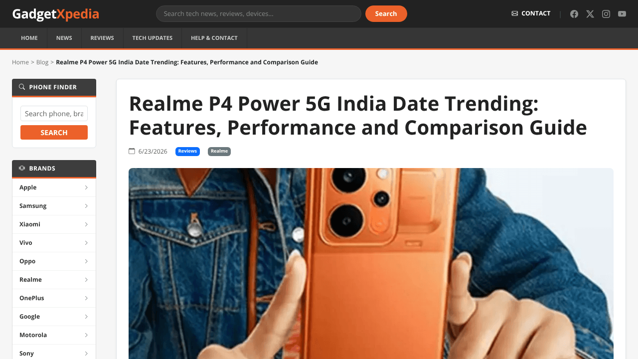 Realme P4 Power 5G India Insights