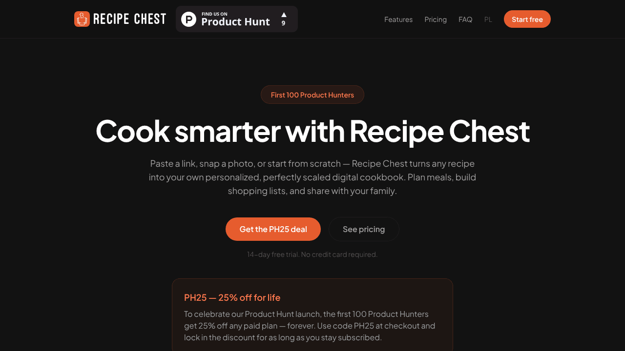 Recipe Chest
