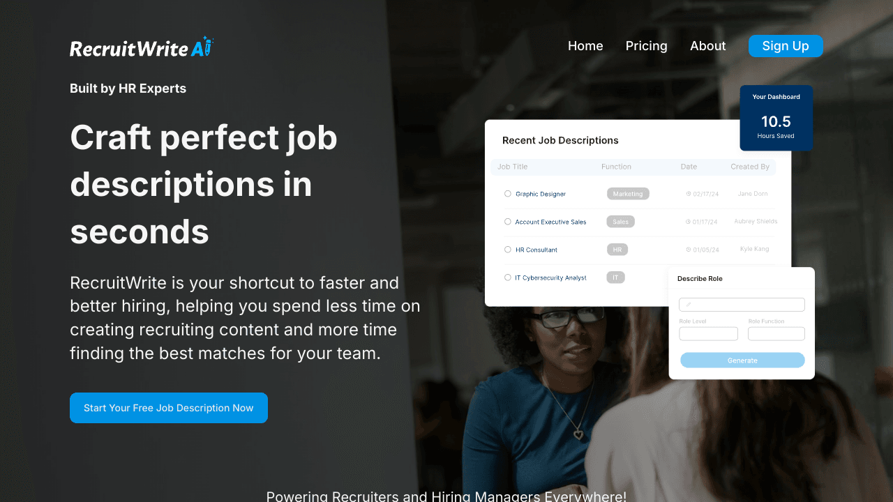 RecruitWrite AI