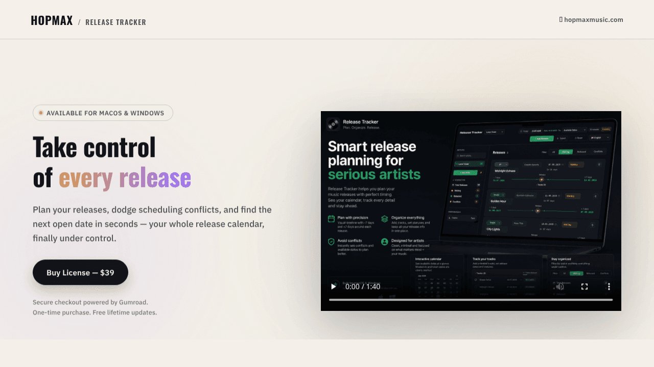 Release Tracker 