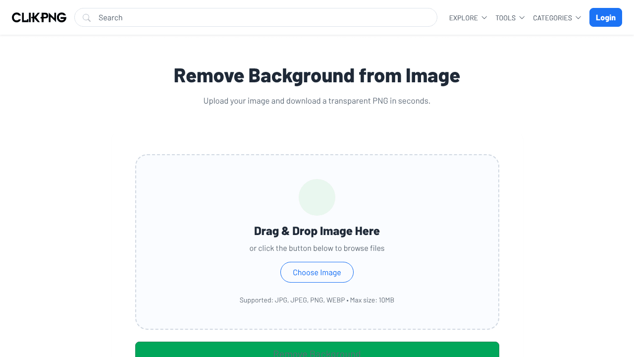 Remove Background from Image