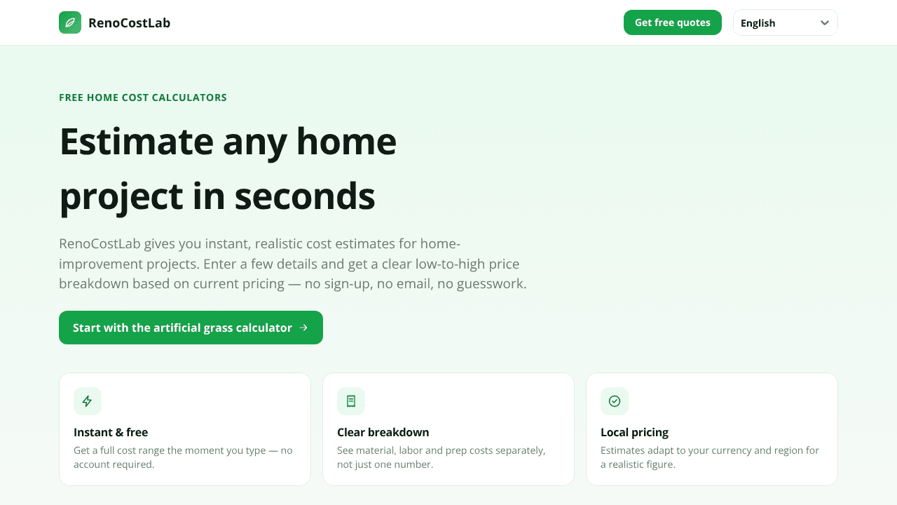 RenoCostLab