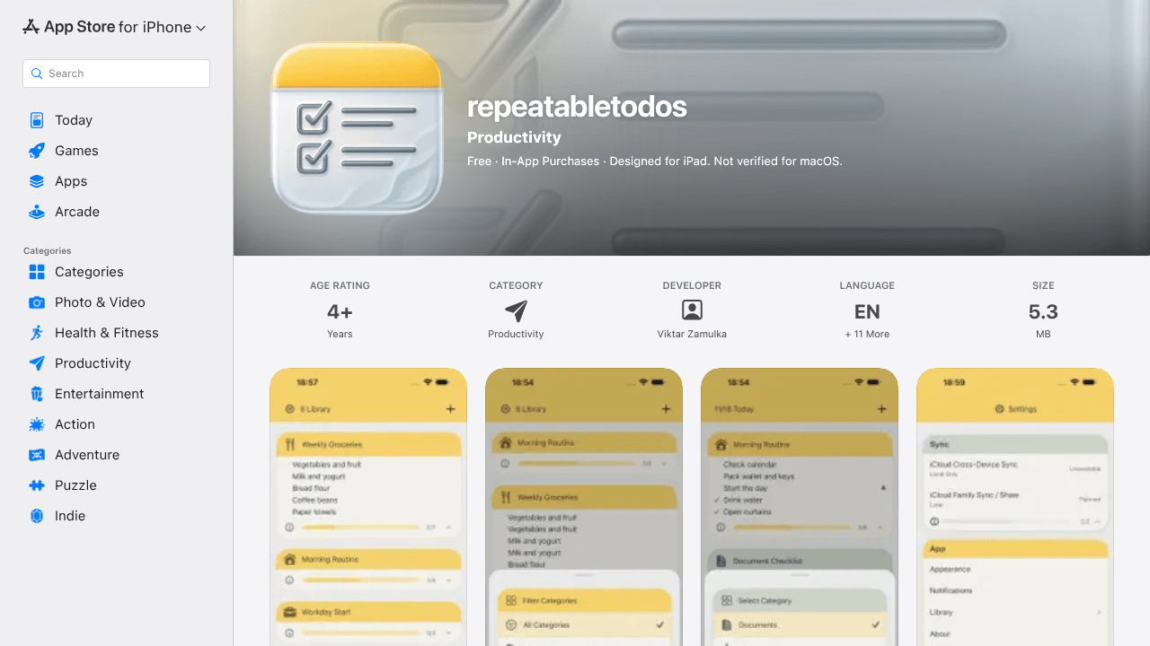 RepeatableTodos