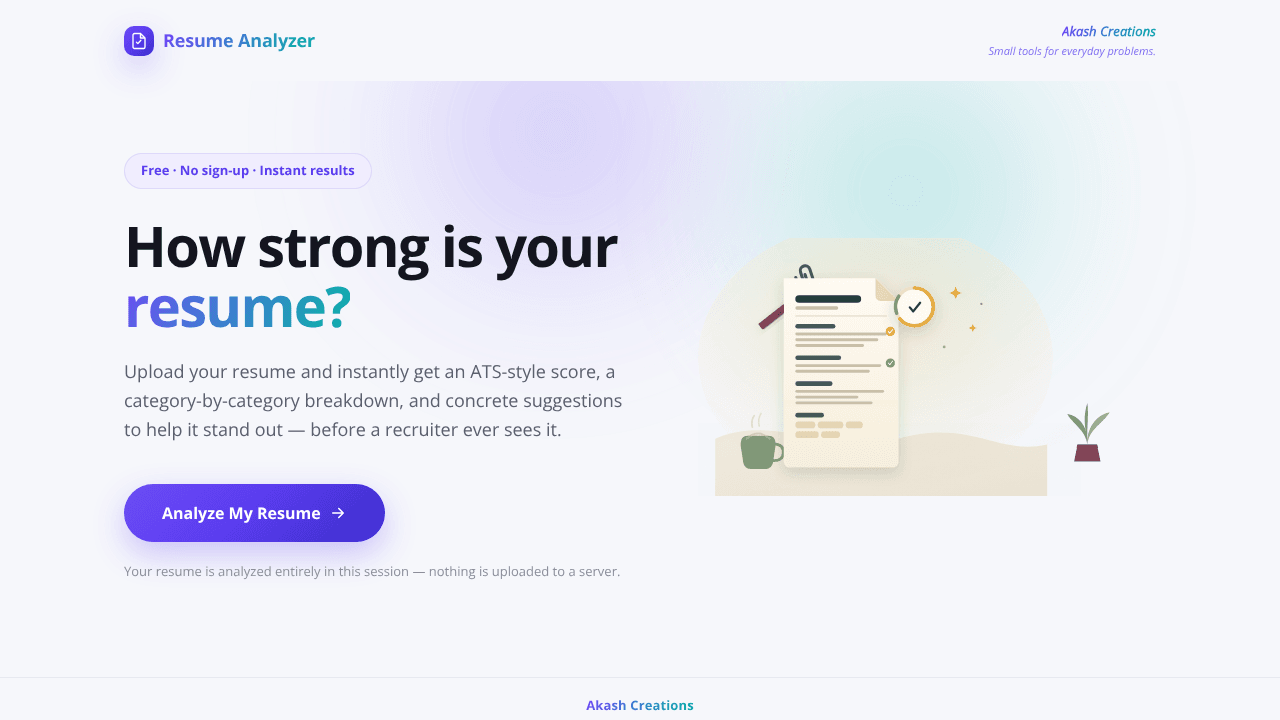 Resume Analyzer