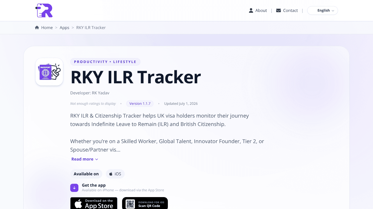 RKY ILR Tracker