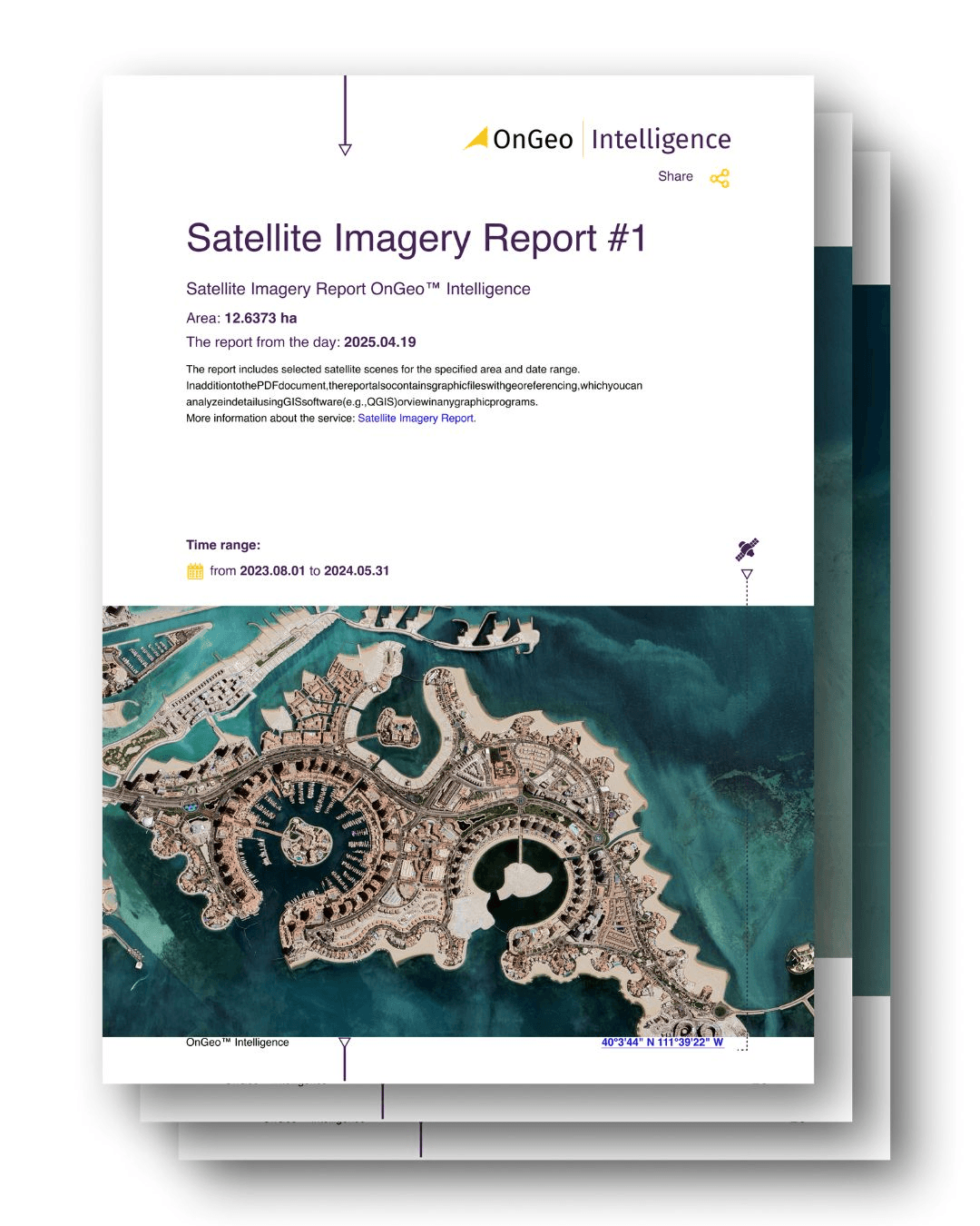 Satellite Imagery Report OnGeo Intelligence