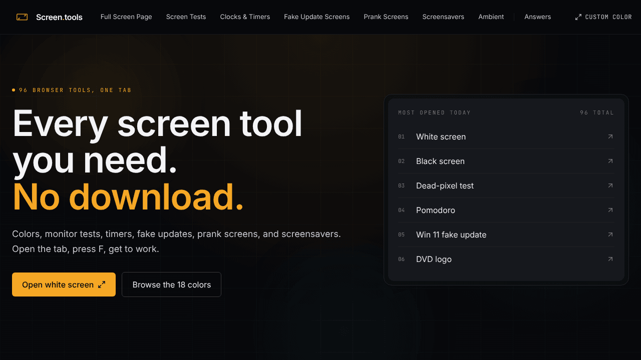ScreenTools