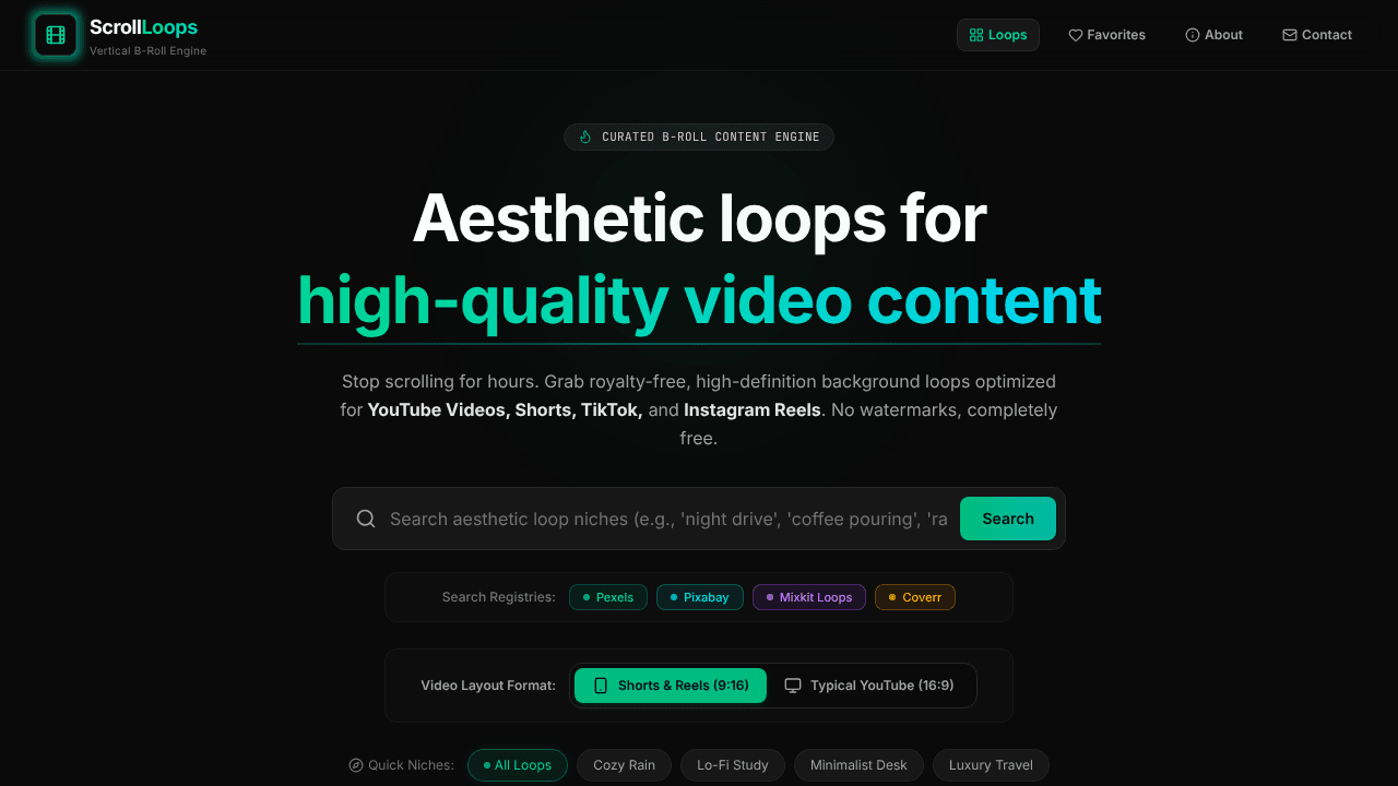 Scroll Loops