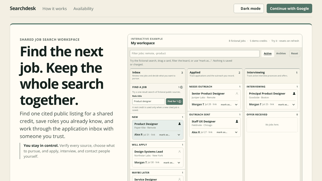 Searchdesk