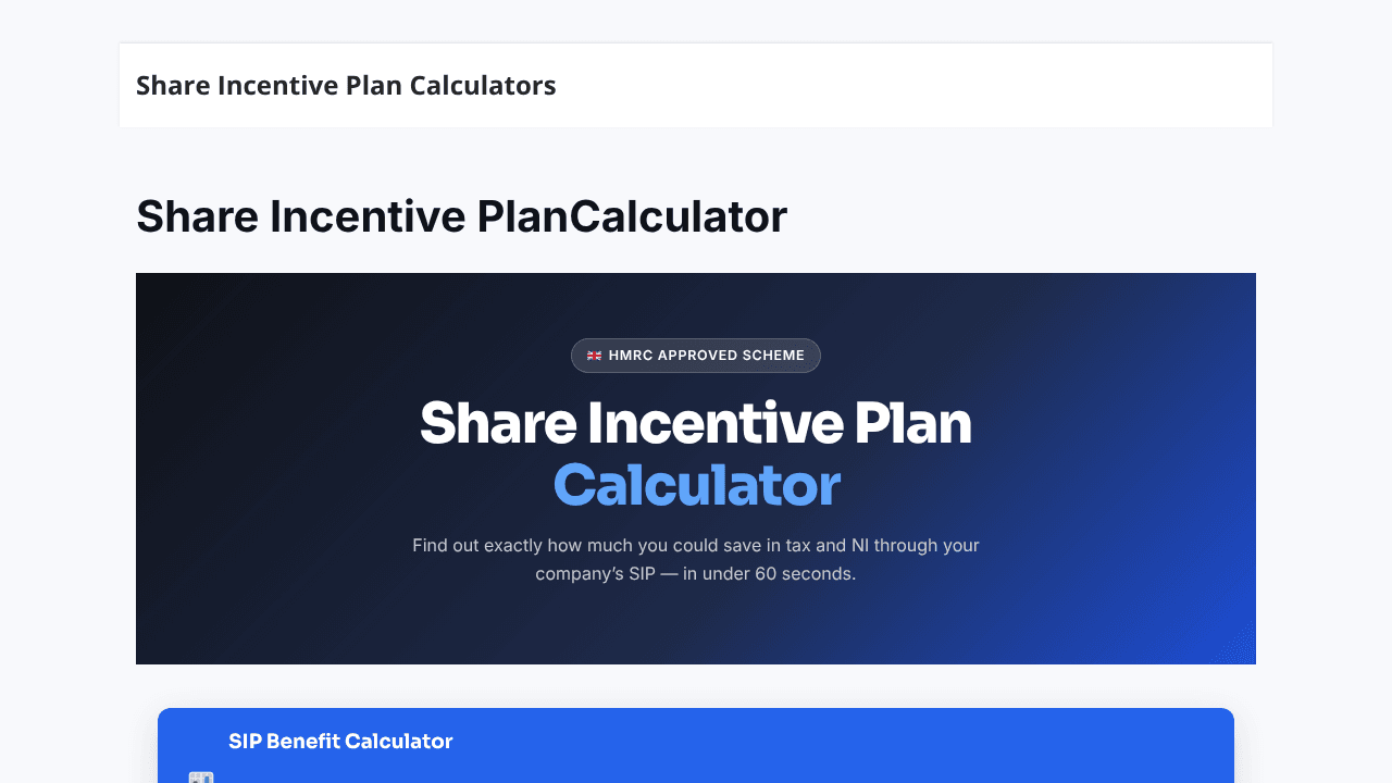 shareincentiveplancalculator.site