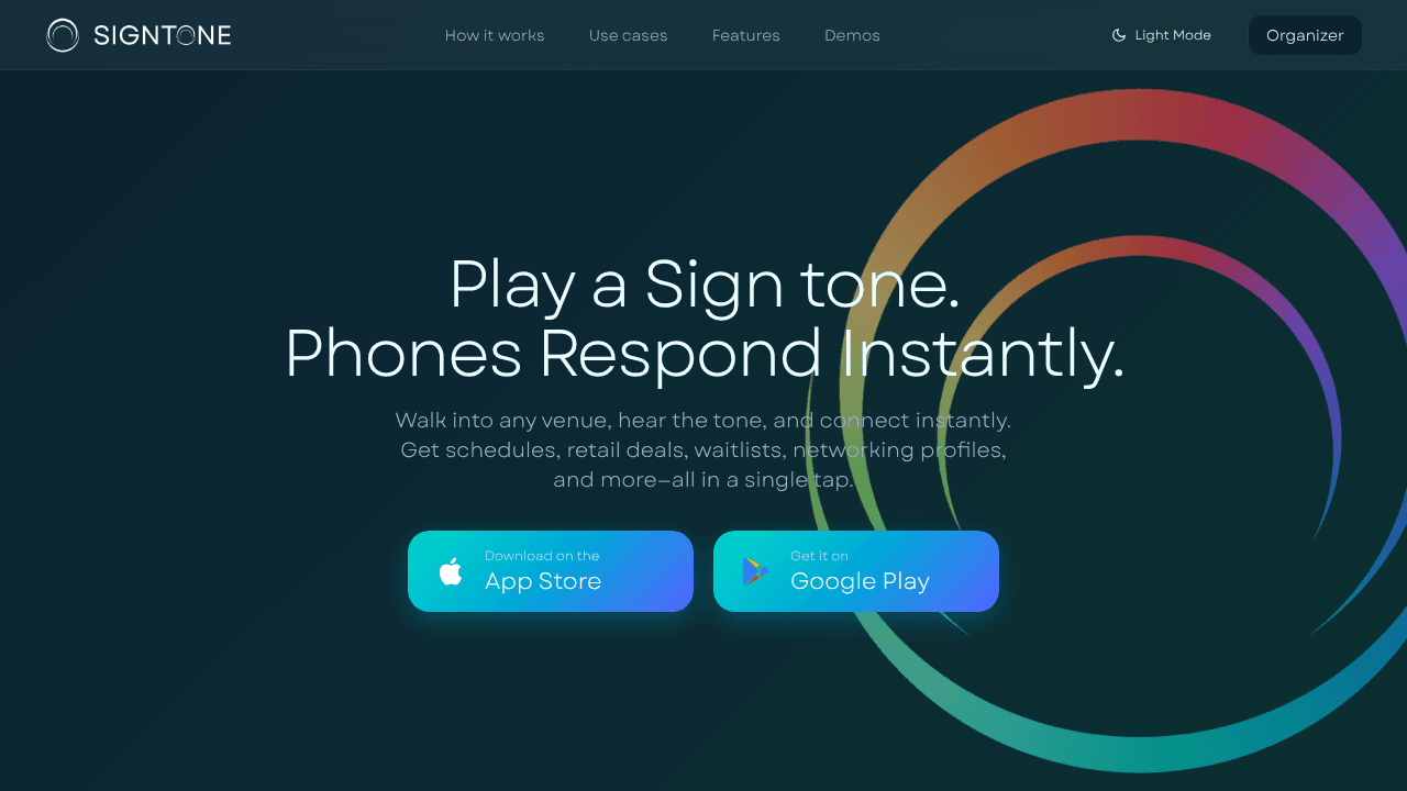 Signtone ( The Audio QR )