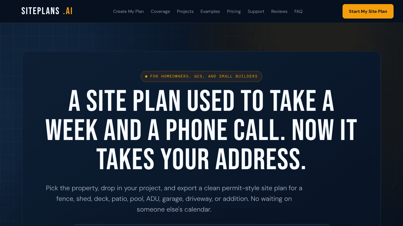 SitePlans.ai