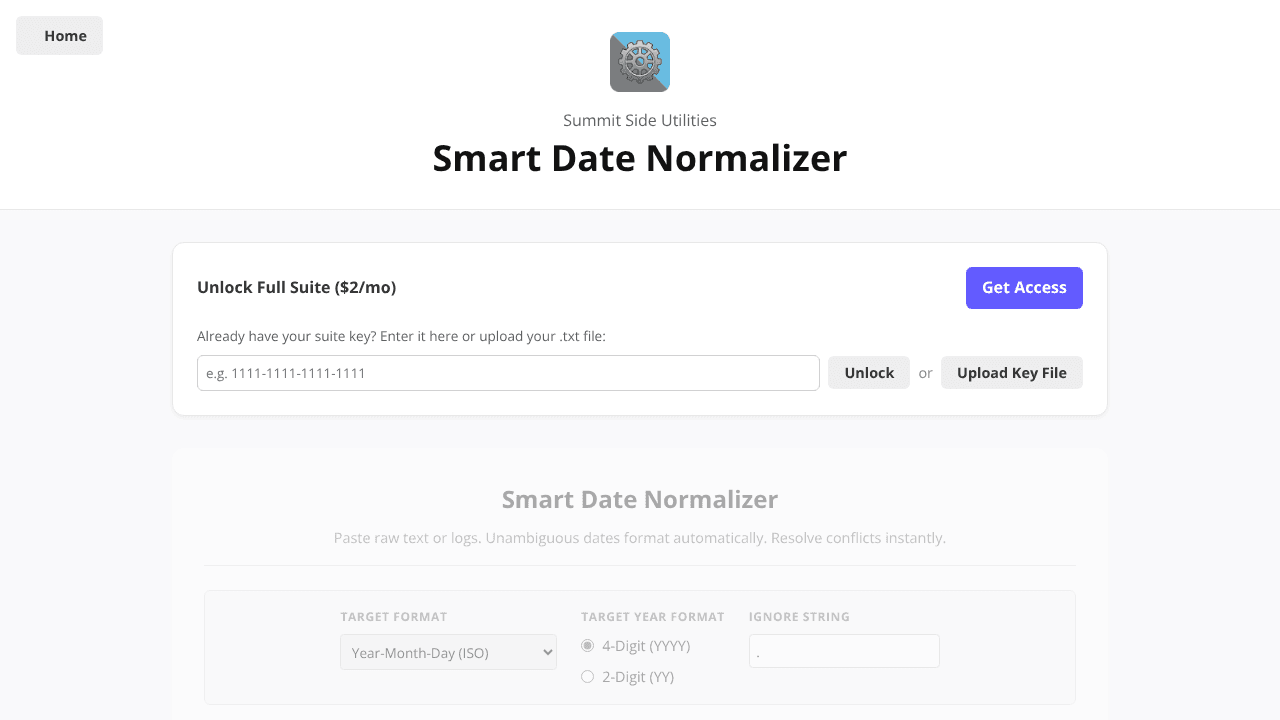 Smart Date Normalizer