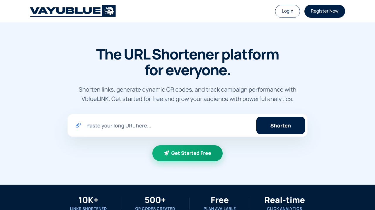 Smart URL Shortener & QR Analytics