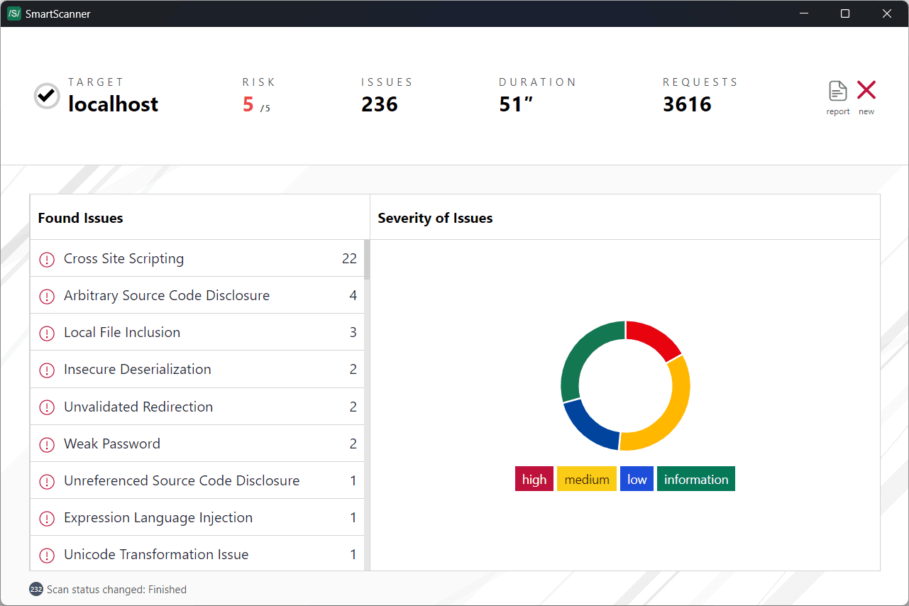 SmartScanner - The Smart Web Security Scanner