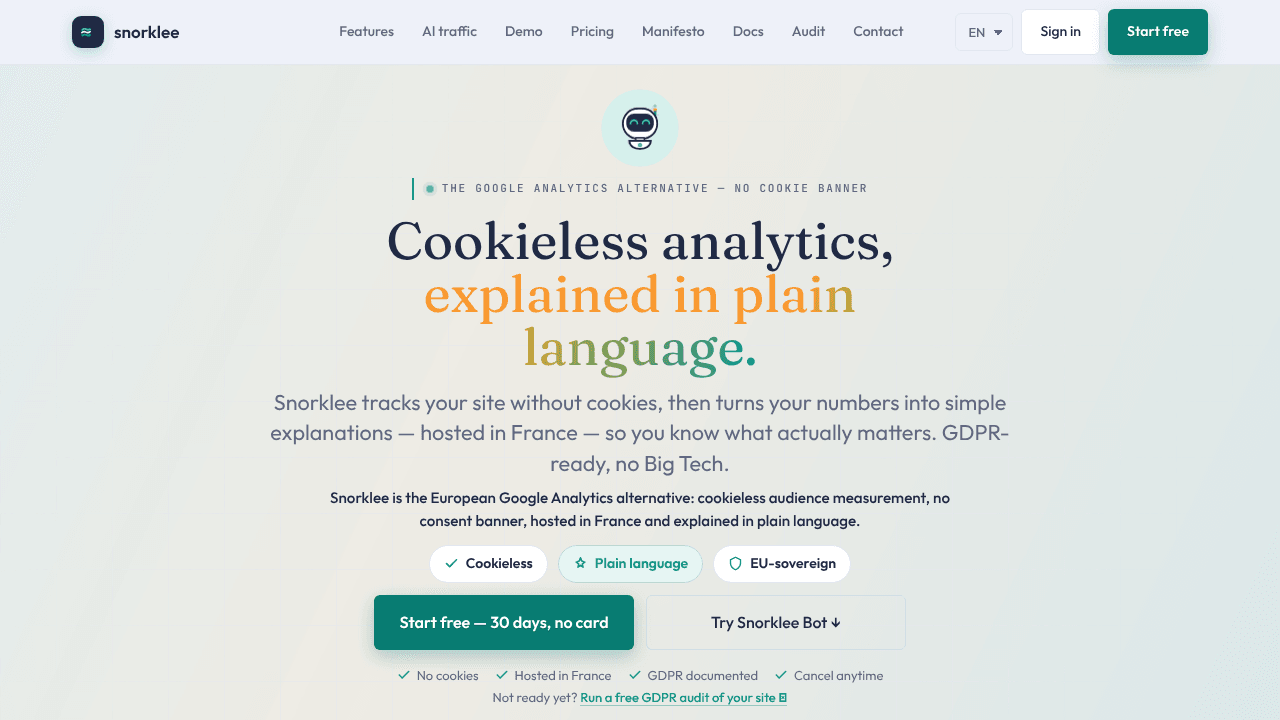 Snorklee Analytics