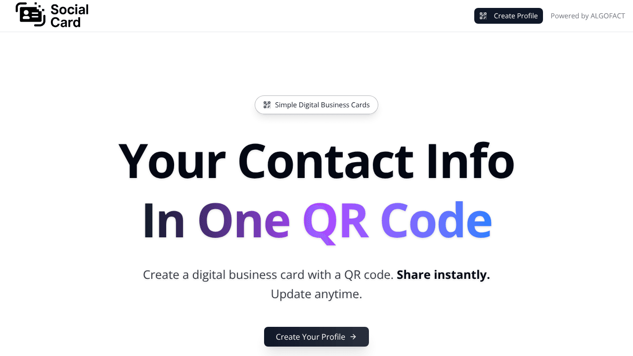 Social Card