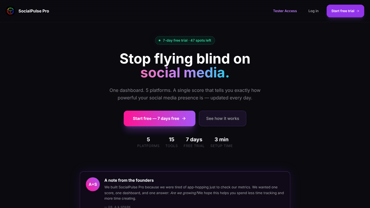 SocialPulse Pro