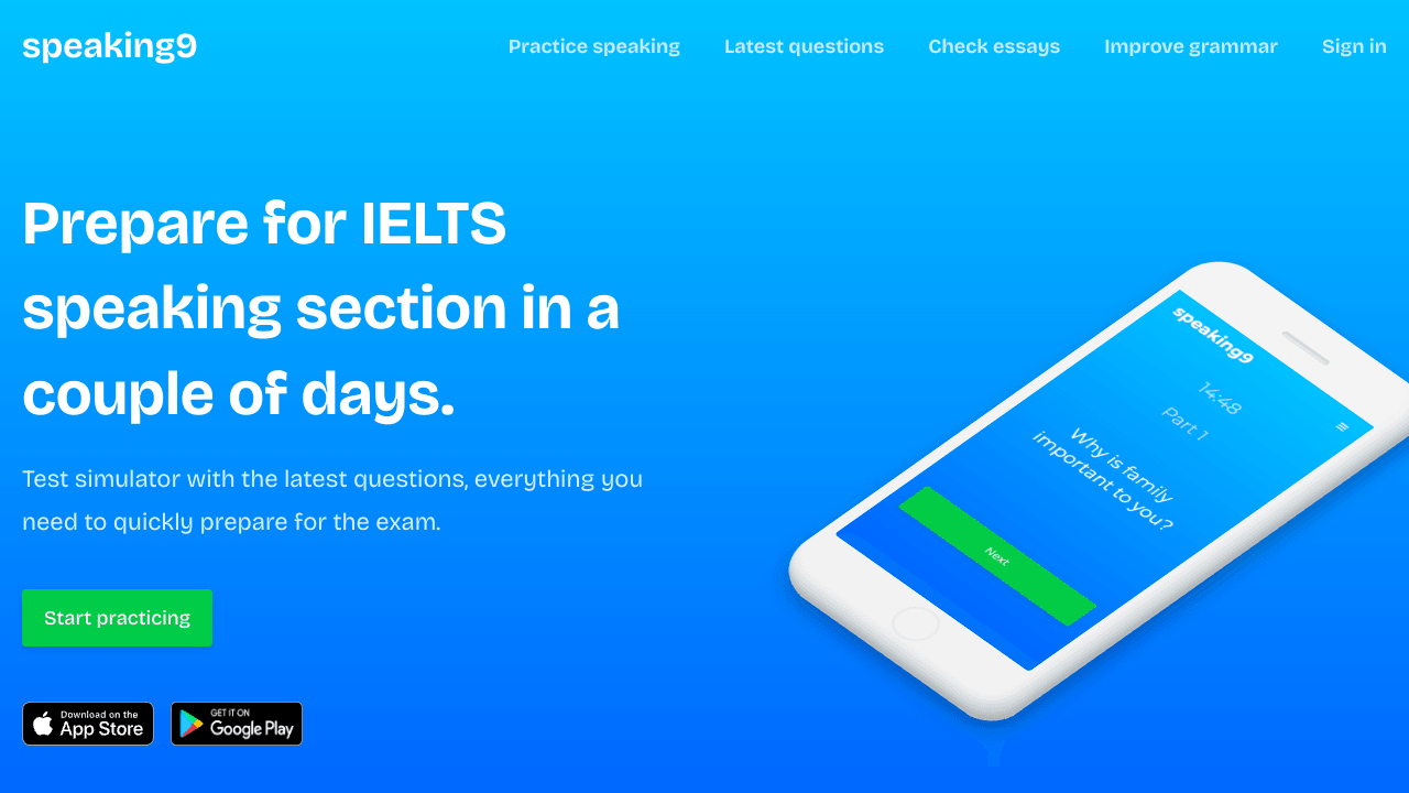 Speaking9 - IELTS test