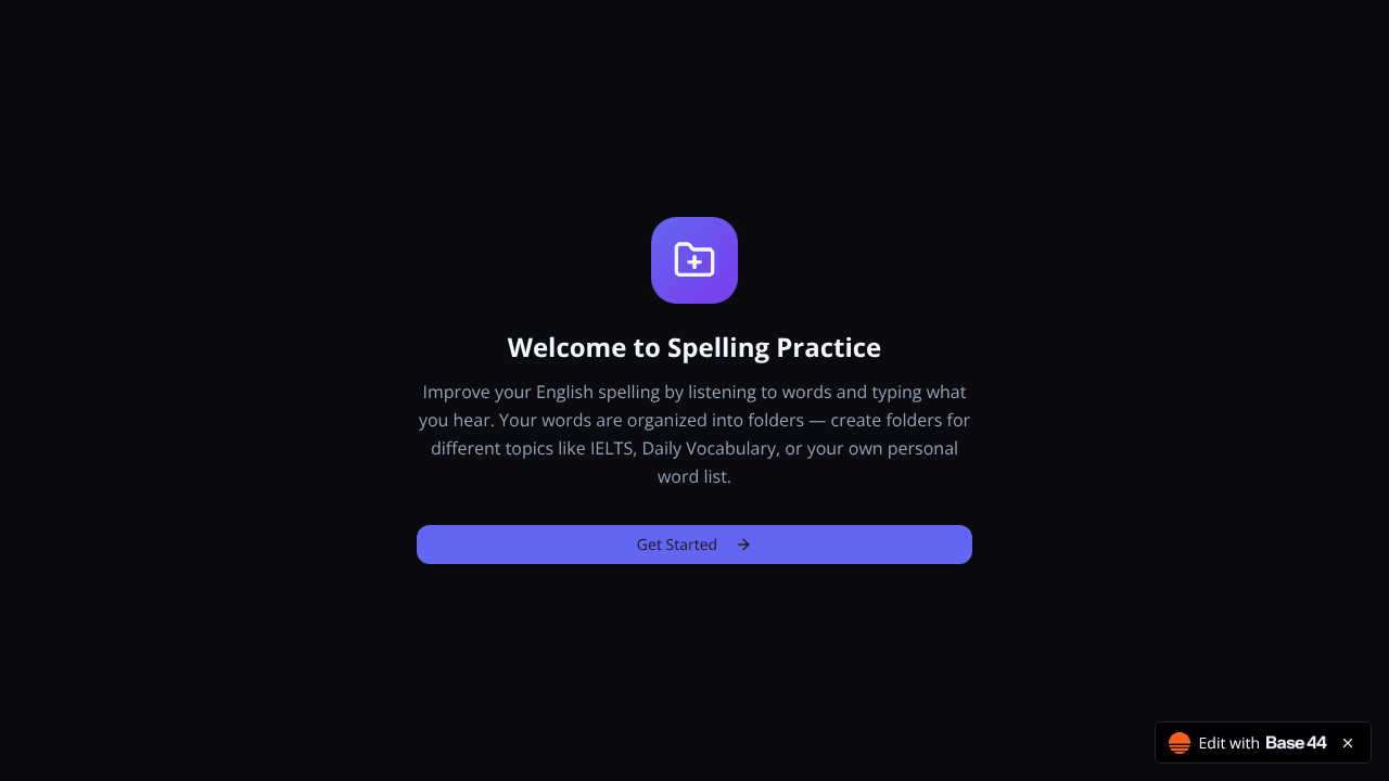 Spelling Practice