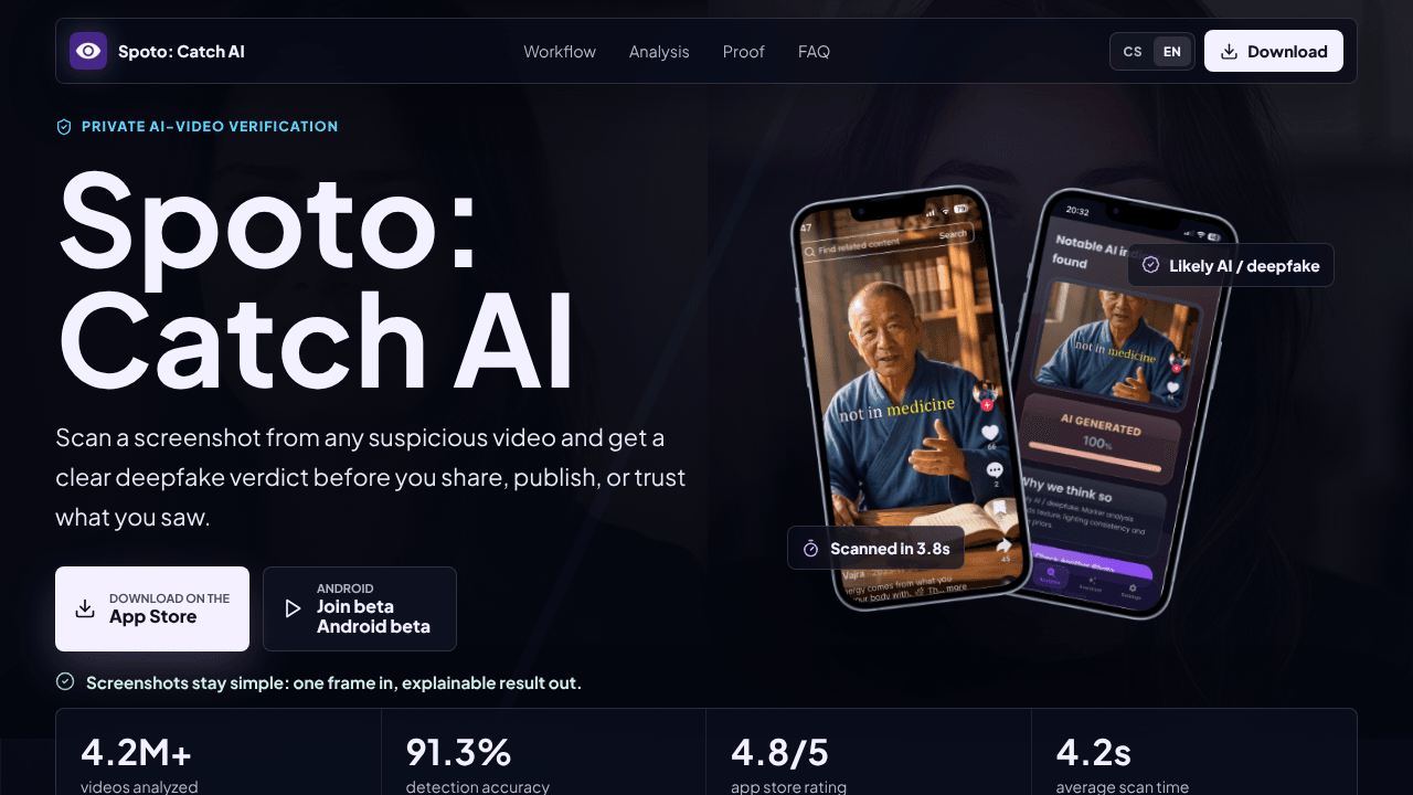 Spoto: Catch AI