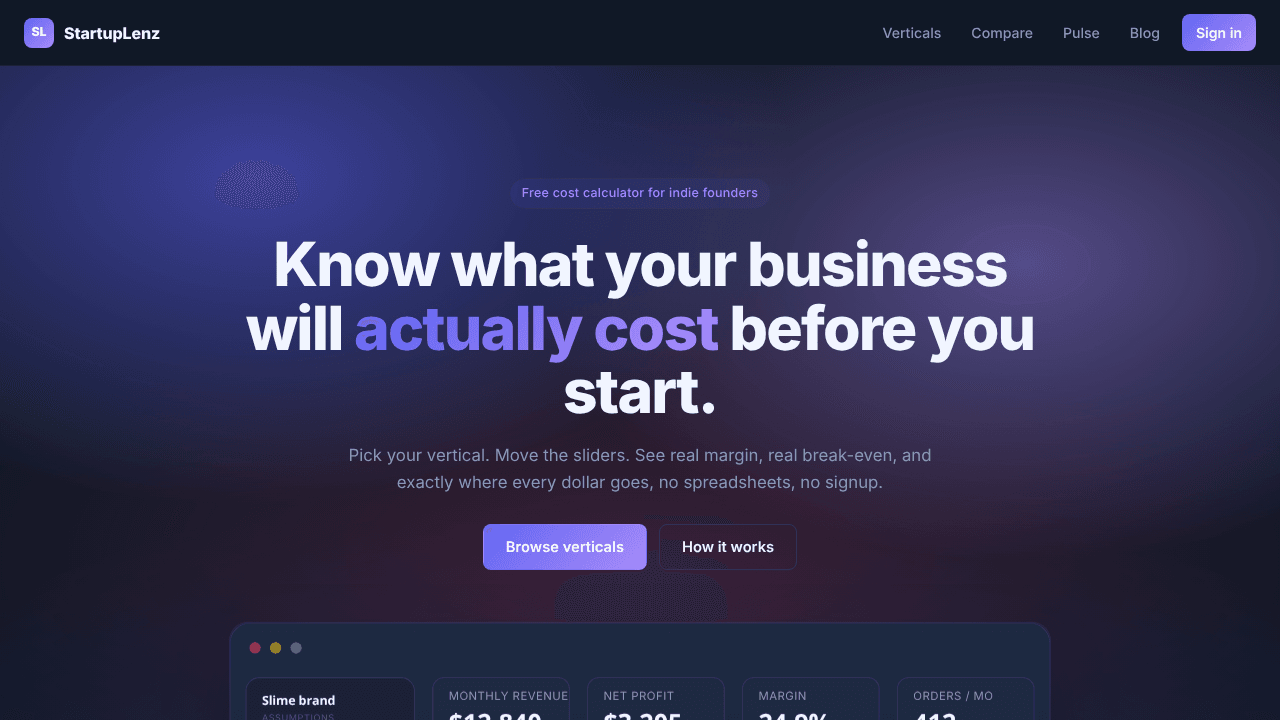 StartupLenz
