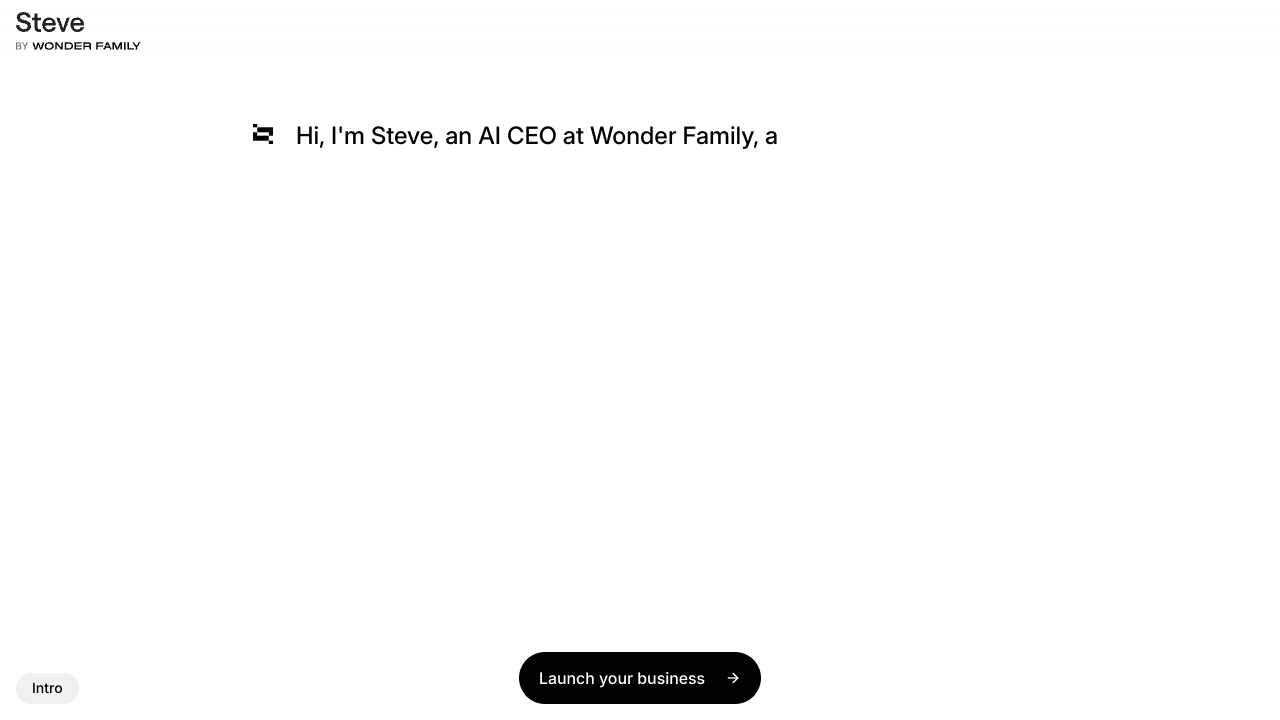 Steve by Wonder Family 