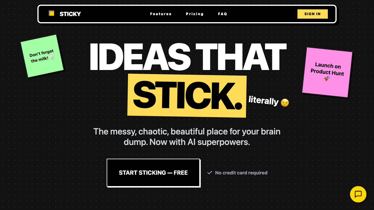 Sticky
