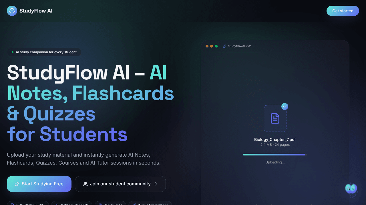 Study flow AI