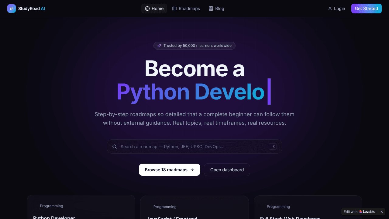 StudyRoad AI