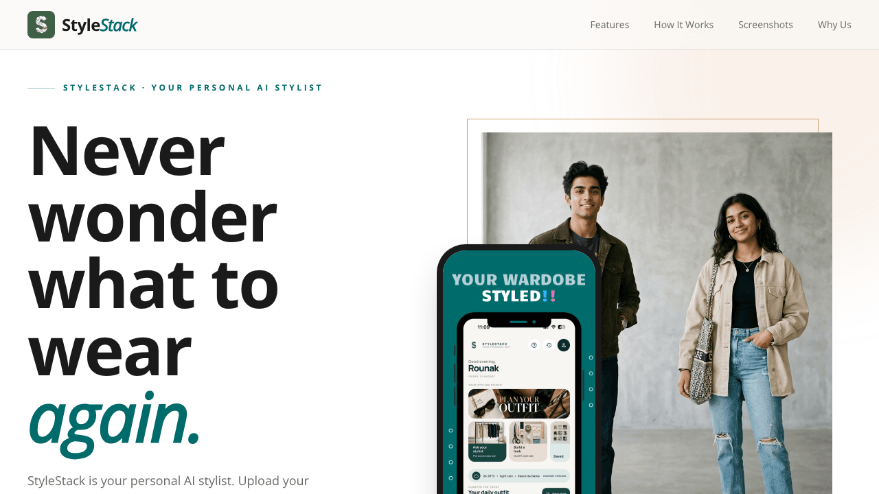 Stylestack : Your Fashion AI