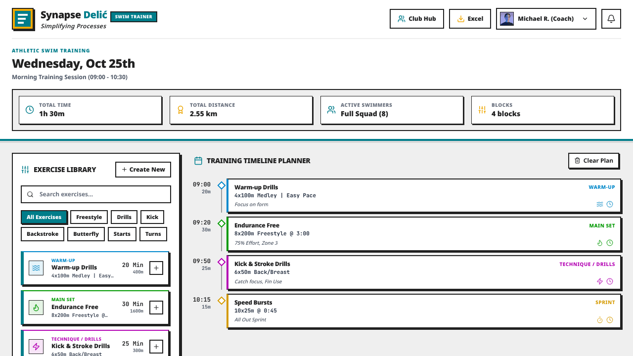 SwimmPlan Smart