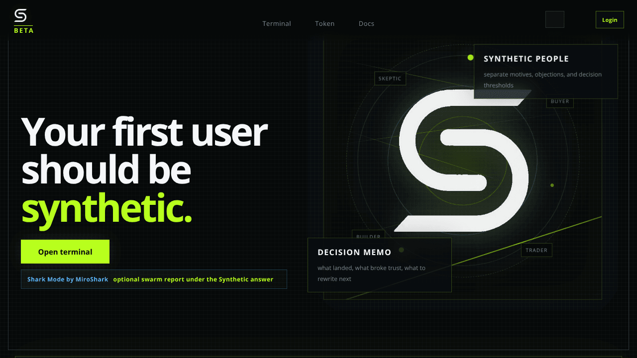 Synthetic Users