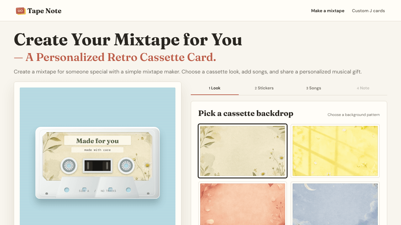 Tape Note