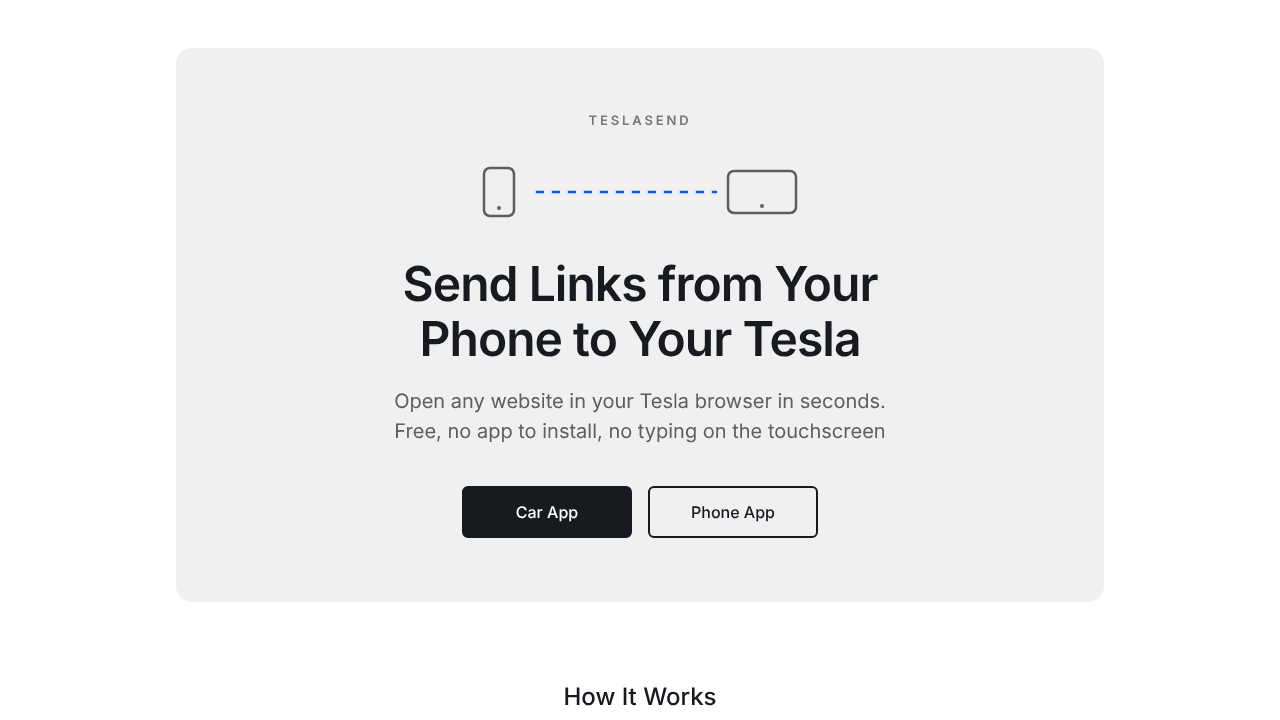 TeslaSend