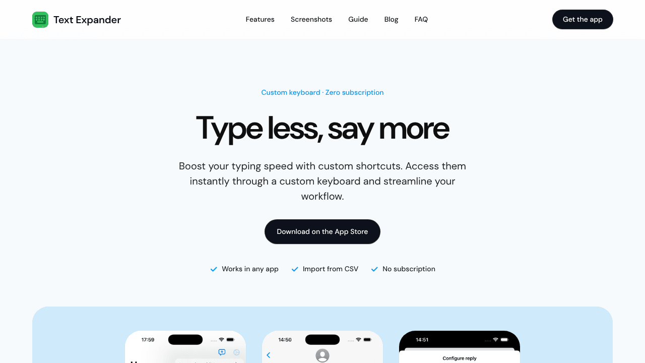 Text Expander