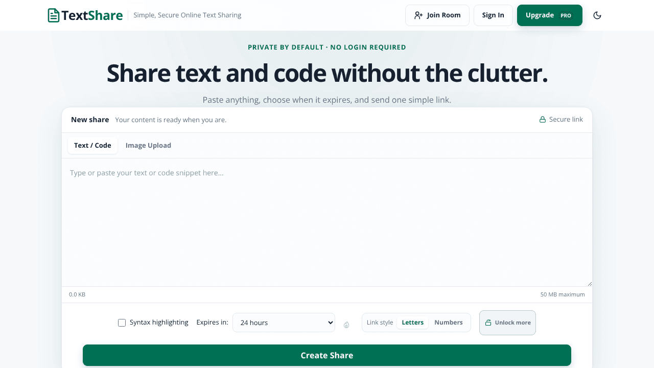 TextShare.pro 