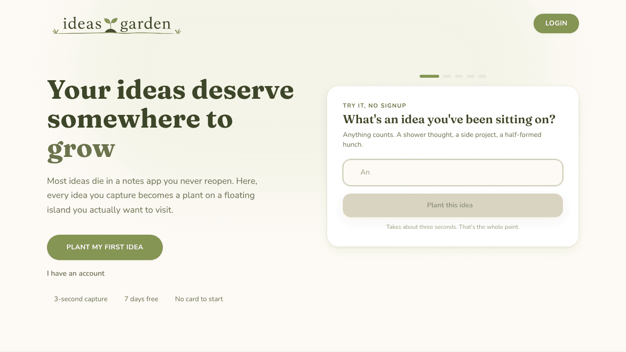The Ideas Garden