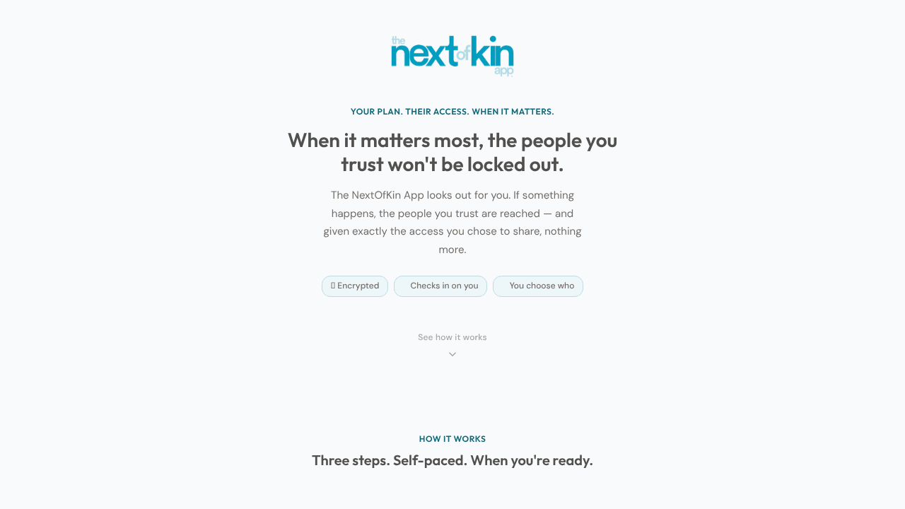 The NextOfKin App