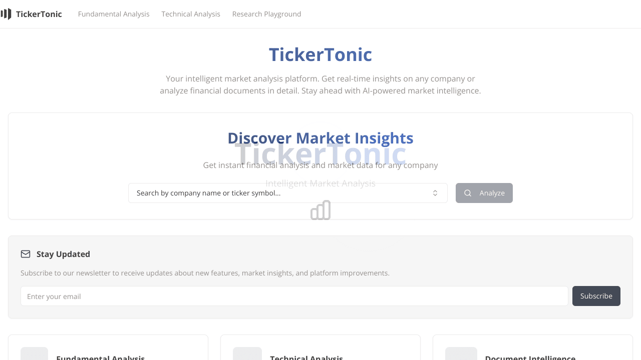 TickerTonic