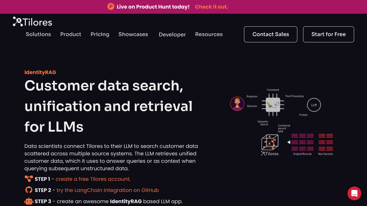 Tilores Identity RAG