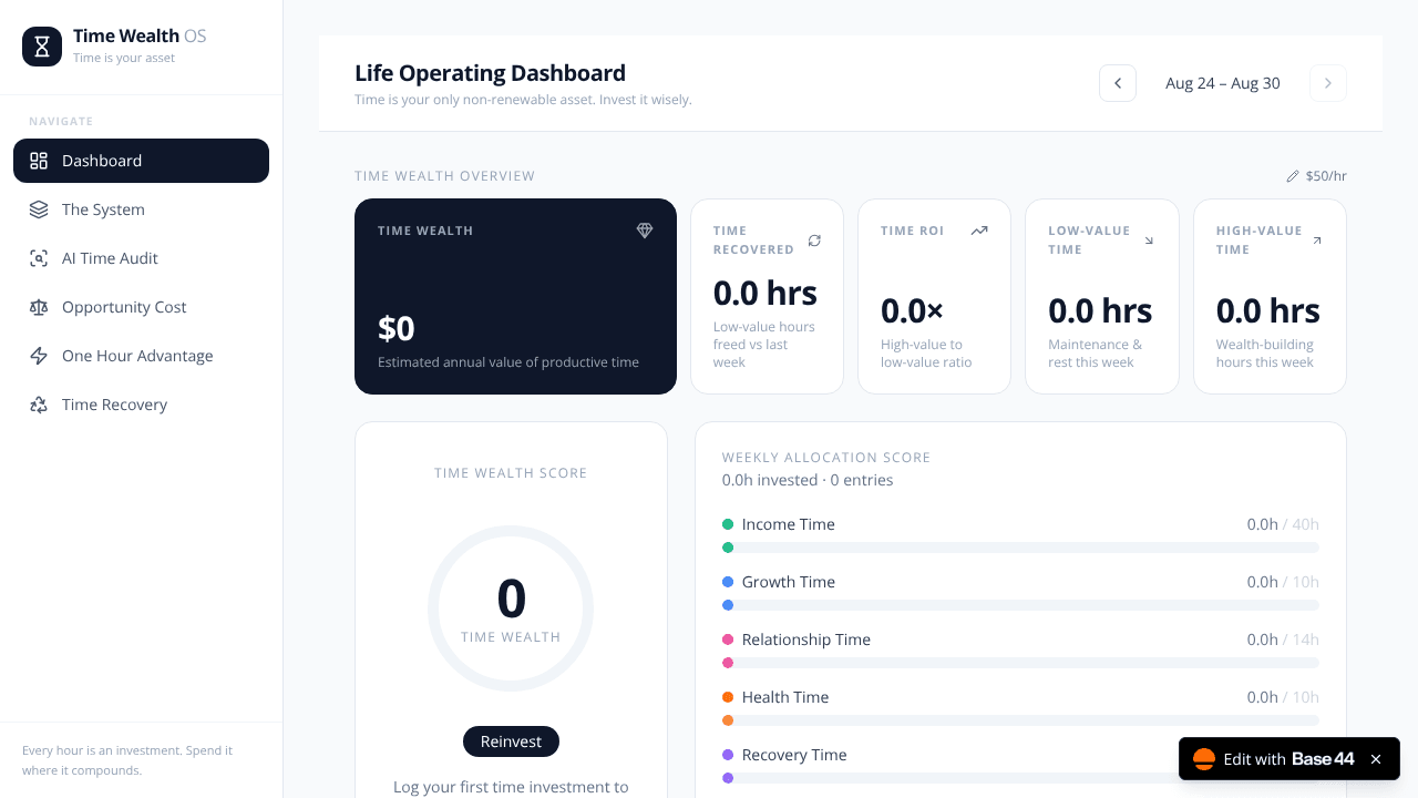 Time Wealth OS